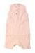 A Pink Sleeveless Rompers from Wilson & Frenchy in size 6-12M for girl. (Front View)