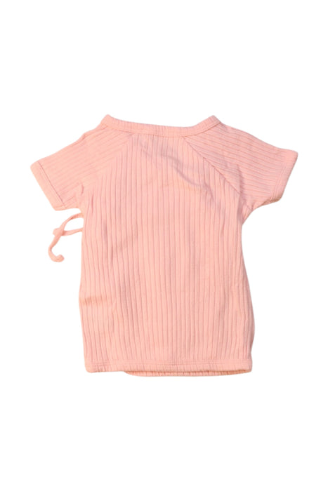 A Pink Short Sleeve Tops from Wilson & Frenchy in size 0-3M for girl. (Back View)