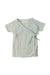 A Blue Short Sleeve Tops from Wilson & Frenchy in size 0-3M for girl. (Front View)