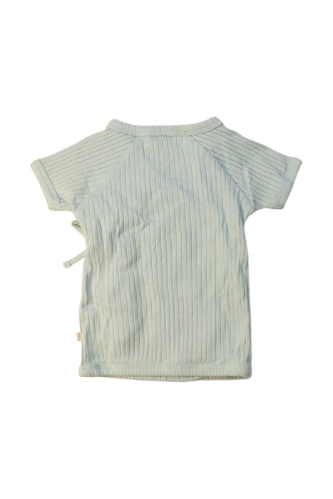 A Blue Short Sleeve Tops from Wilson & Frenchy in size 0-3M for girl. (Back View)