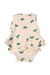 A White Sleeveless Rompers from Wilson & Frenchy in size 0-3M for girl. (Back View)