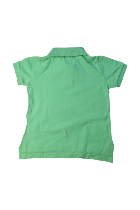 A Green Short Sleeve Polos from Polo Ralph Lauren in size 4T for boy. (Back View)