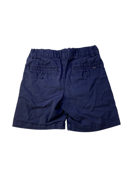 A Navy Shorts from Polo Ralph Lauren in size 4T for boy. (Back View)