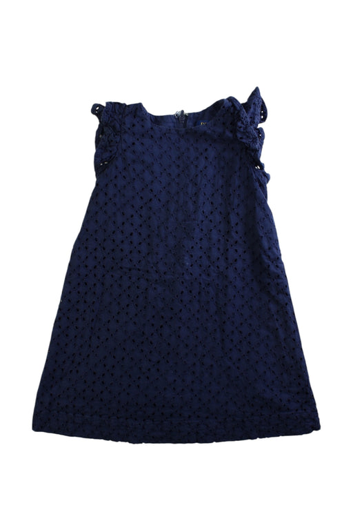 A Navy Sleeveless Dresses from Polo Ralph Lauren in size 3T for girl. (Front View)