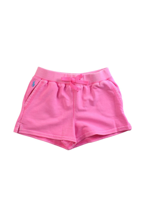 A Pink Shorts from Polo Ralph Lauren in size 4T for girl. (Front View)