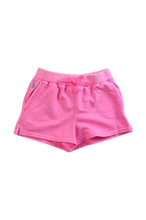 A Pink Shorts from Polo Ralph Lauren in size 4T for girl. (Front View)