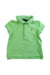 A Green Short Sleeve Polos from Polo Ralph Lauren in size 4T for girl. (Front View)