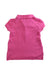 A Pink Short Sleeve Polos from Polo Ralph Lauren in size 3T for girl. (Back View)