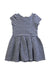 A Navy Short Sleeve Dresses from Polo Ralph Lauren in size 4T for girl. (Back View)