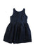 A Blue Sleeveless Dresses from Polo Ralph Lauren in size 4T for girl. (Front View)