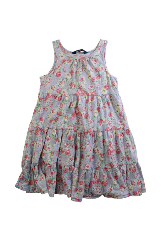 A Multicolour Sleeveless Dresses from Polo Ralph Lauren in size 6T for girl. (Front View)