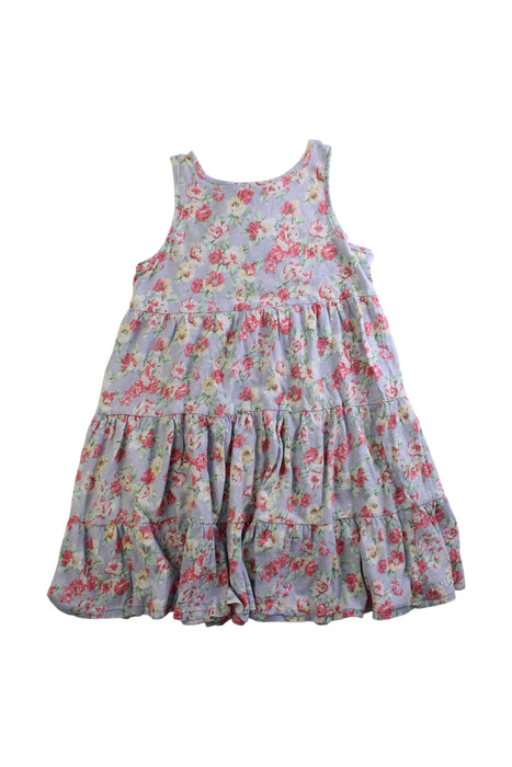 A Multicolor Sleeveless Dresses from Polo Ralph Lauren in size 6T for girl. (Back View)