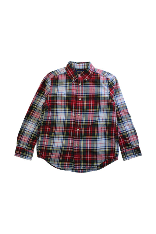 A Multicolour Long Sleeve Shirts from Polo Ralph Lauren in size 6T for boy. (Front View)