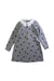A Grey Long Sleeve Dresses from Jacadi in size 8Y for girl. (Front View)
