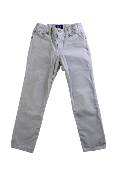 A Grey Casual Pants from Polo Ralph Lauren in size 5T for boy. (Front View)