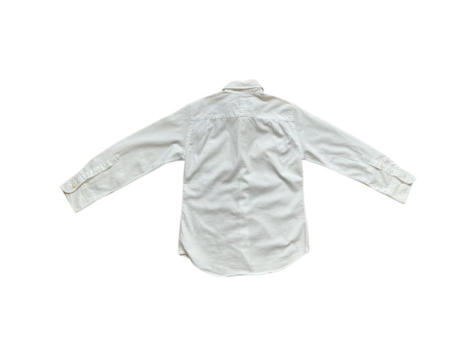 A White Long Sleeve Shirts from Jacadi in size 8Y for neutral. (Front View)
