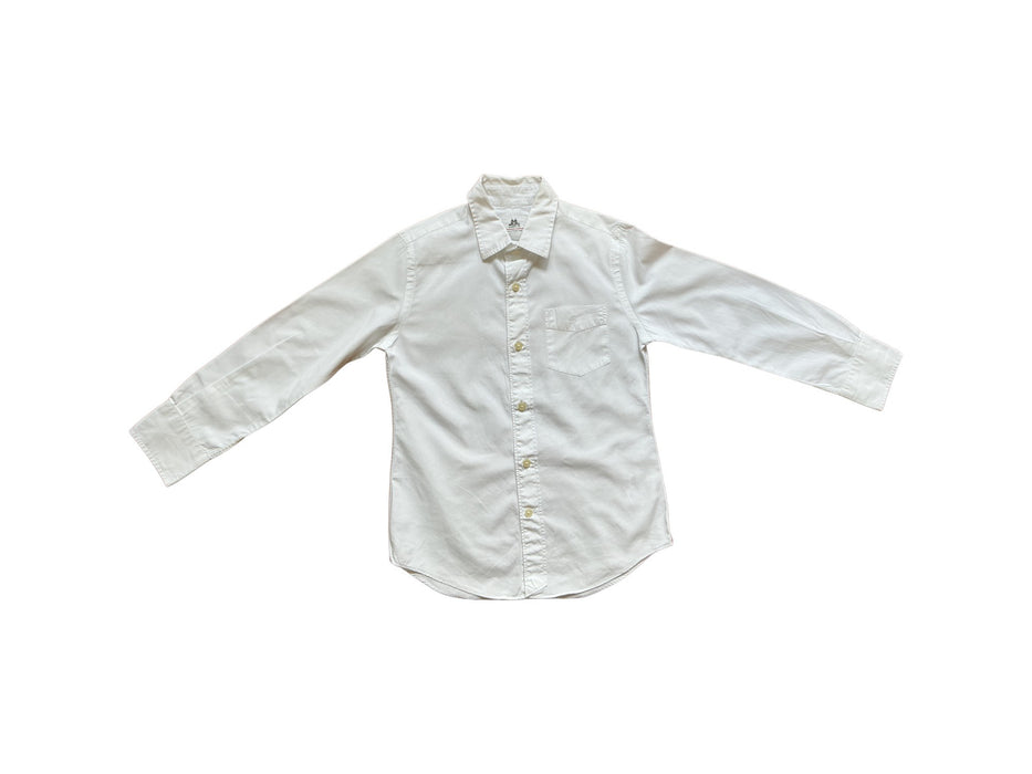 A White Long Sleeve Shirts from Crewcuts in size 8Y for neutral. (Front View)