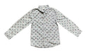 A Grey Long Sleeve Shirts from Seed in size 8Y for boy. (Front View)