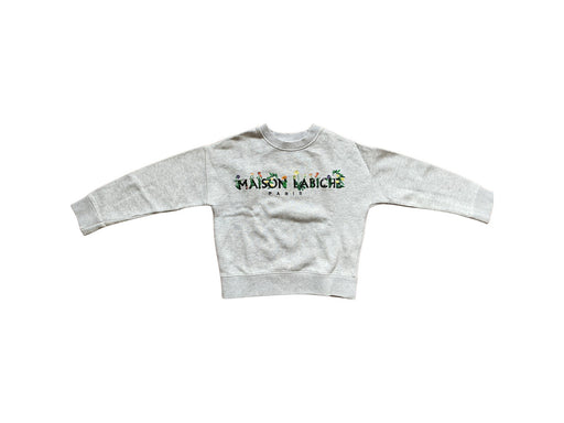 A Grey Crewneck Sweatshirts from Maison Labiche in size 4T for neutral. (Front View)