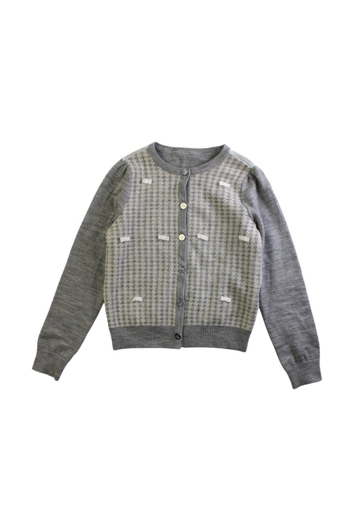 A Grey Cardigans from Nicholas & Bears in size 8Y for girl. (Front View)