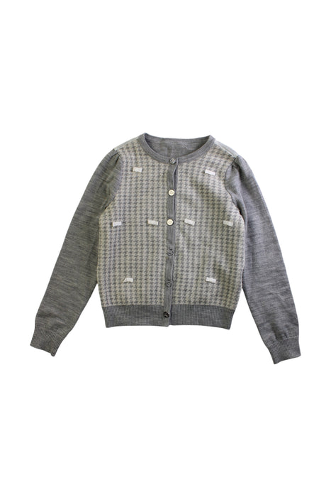 A Grey Cardigans from Nicholas & Bears in size 8Y for girl. (Front View)