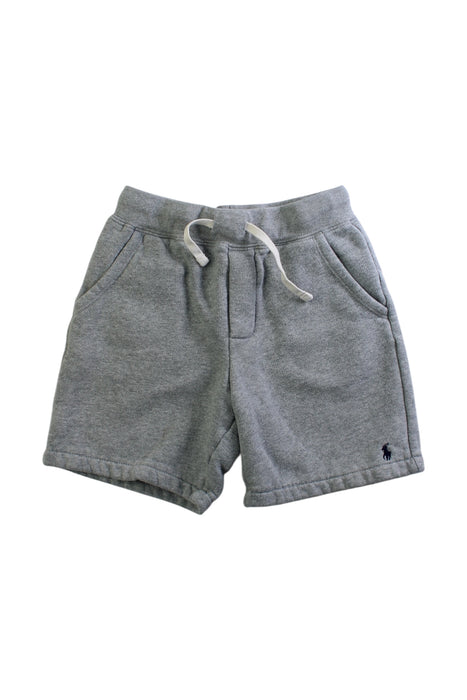 A Grey Shorts from Polo Ralph Lauren in size 7Y for boy. (Front View)