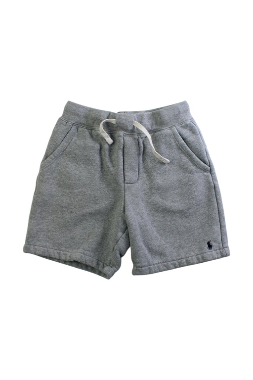 A Grey Shorts from Polo Ralph Lauren in size 7Y for boy. (Front View)