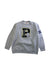 A Grey Crewneck Sweatshirts from BAPE KIDS in size 10Y for boy. (Front View)