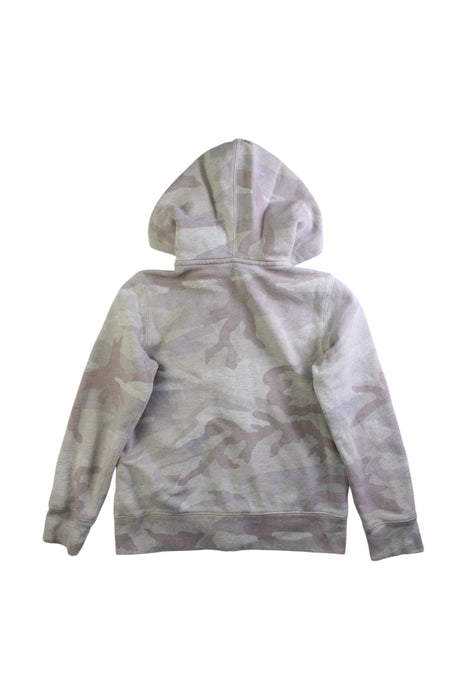 A Beige Hooded Sweatshirts from Polo Ralph Lauren in size 8Y for girl. (Back View)