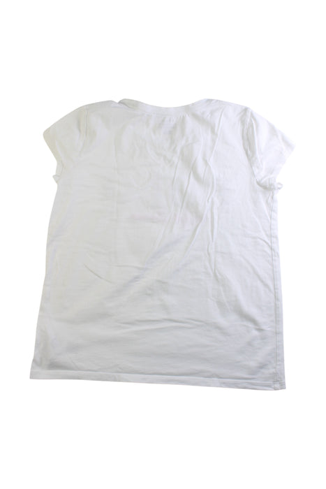 A White Short Sleeve T Shirts from Polo Ralph Lauren in size 14Y for girl. (Back View)