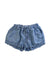 A Blue Shorts from Seed in size 8Y for girl. (Front View)