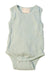 A Green Sleeveless Bodysuits from Wilson & Frenchy in size 0-3M for girl. (Front View)