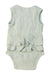 A Green Sleeveless Bodysuits from Wilson & Frenchy in size 0-3M for girl. (Back View)