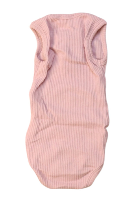 A Pink Sleeveless Bodysuits from Jamie Kay in size 0-3M for girl. (Back View)
