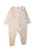A Multicolour Onesies from Petit Bateau in size 2T for neutral. (Front View)
