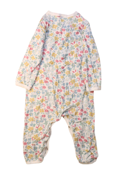 A Multicolour Onesies from Petit Bateau in size 12-18M for girl. (Back View)