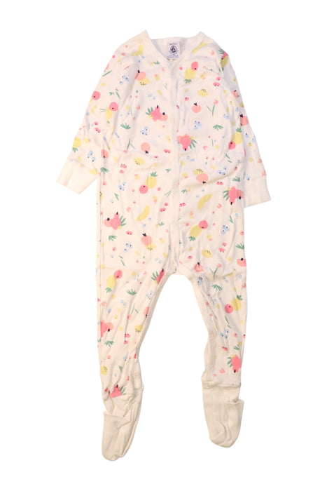 A Multicolour Onesies from Petit Bateau in size 12-18M for girl. (Front View)