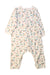 A Multicolour Onesies from Petit Bateau in size 12-18M for girl. (Back View)