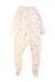 A White Onesies from Purebaby in size 6-12M for neutral. (Front View)
