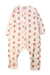 A Pink Onesies from Petit Bateau in size 2T for neutral. (Front View)