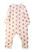 A Pink Onesies from Petit Bateau in size 2T for neutral. (Back View)