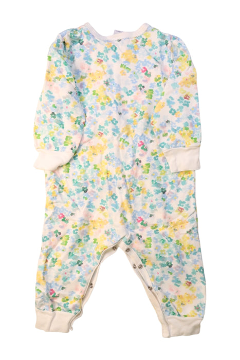 A Multicolour Onesies from Petit Bateau in size 12-18M for girl. (Back View)