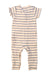 A Beige Short Sleeve Rompers from Wilson & Frenchy in size 0-3M for boy. (Back View)