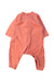 A Peach Long Sleeve Rompers from Petit Bateau in size 0-3M for neutral. (Back View)