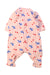 A Pink Long Sleeve Rompers from Petit Bateau in size 0-3M for girl. (Back View)