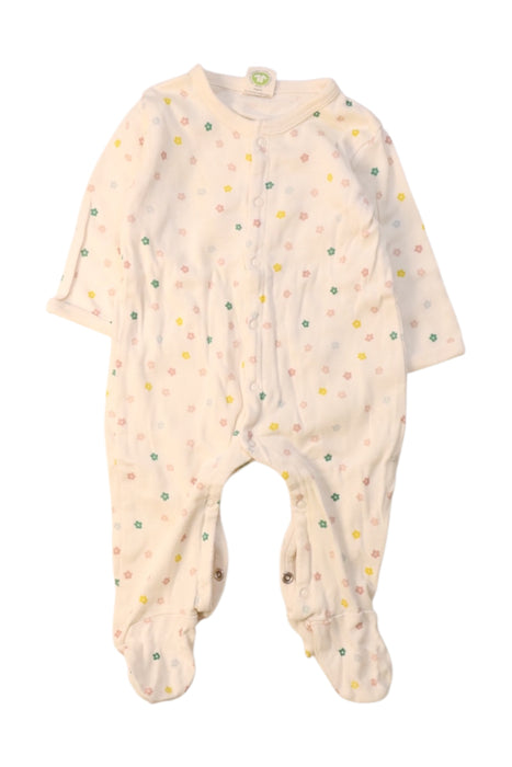 A Multicolour Onesies from Nature Baby in size 0-3M for neutral. (Front View)