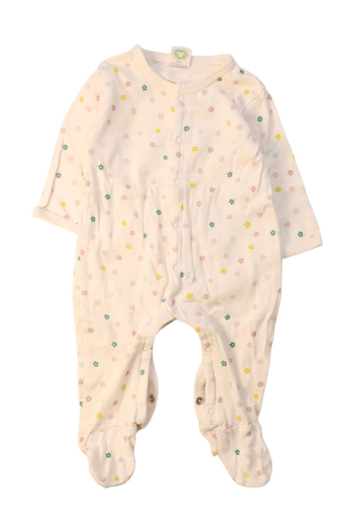 A Multicolour Onesies from Nature Baby in size 0-3M for neutral. (Front View)