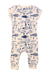 A Blue Short Sleeve Rompers from Wilson & Frenchy in size 0-3M for neutral. (Back View)