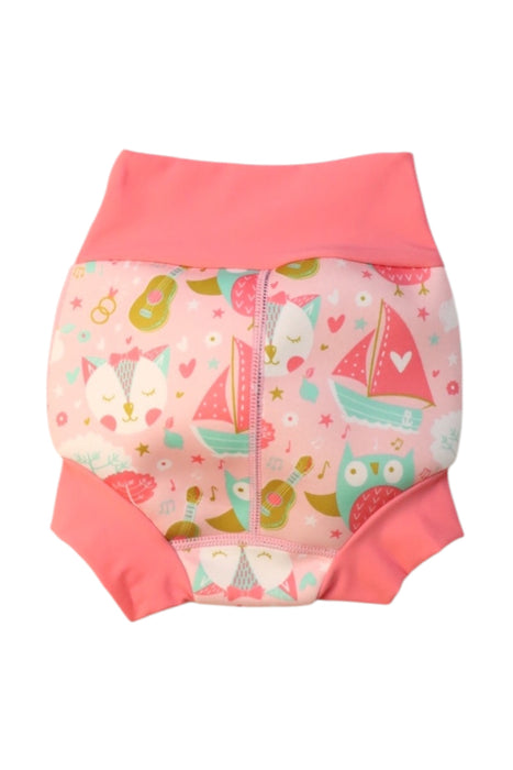 A Multicolour Swim Diapers from Splash About in size 12-18M for girl. (Back View)