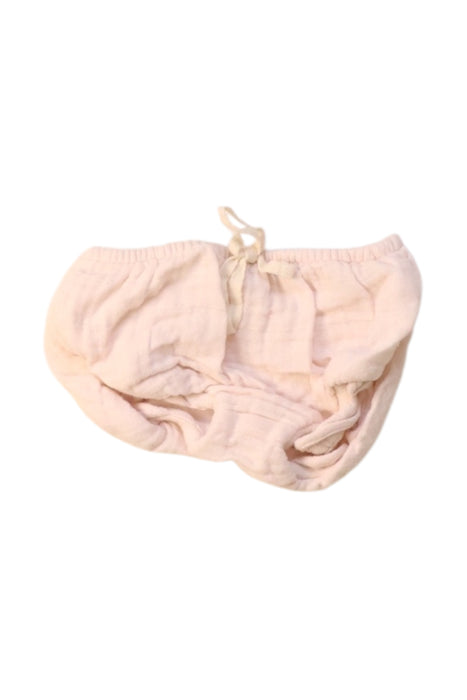 A Peach Bloomers from Jamie Kay in size 0-3M for girl. (Front View)